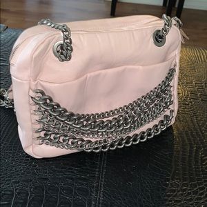 Zara pale pink chain shoulder bag Good CONDITION